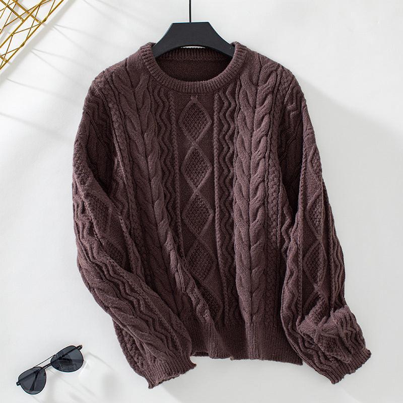 Evelyn | Women's Classic Cable Knit Sweater
