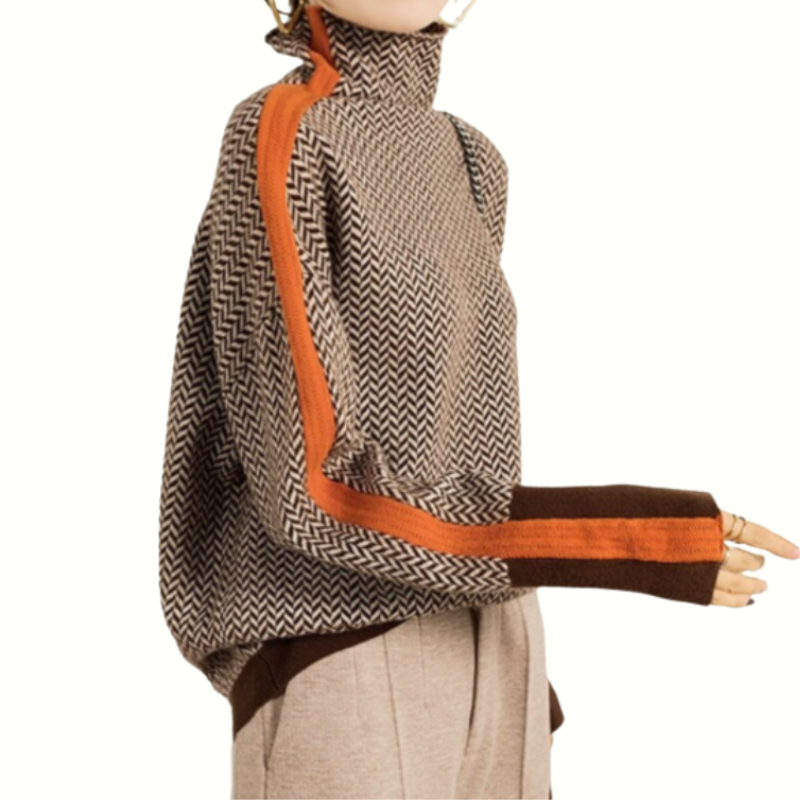 Clarabella | Mélange Roll Neck Jumper