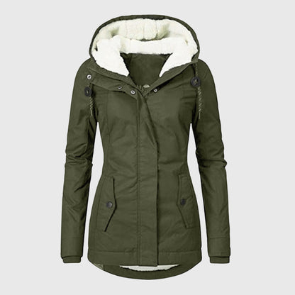 Claire | Winter Jacket with Faux Fur Lining