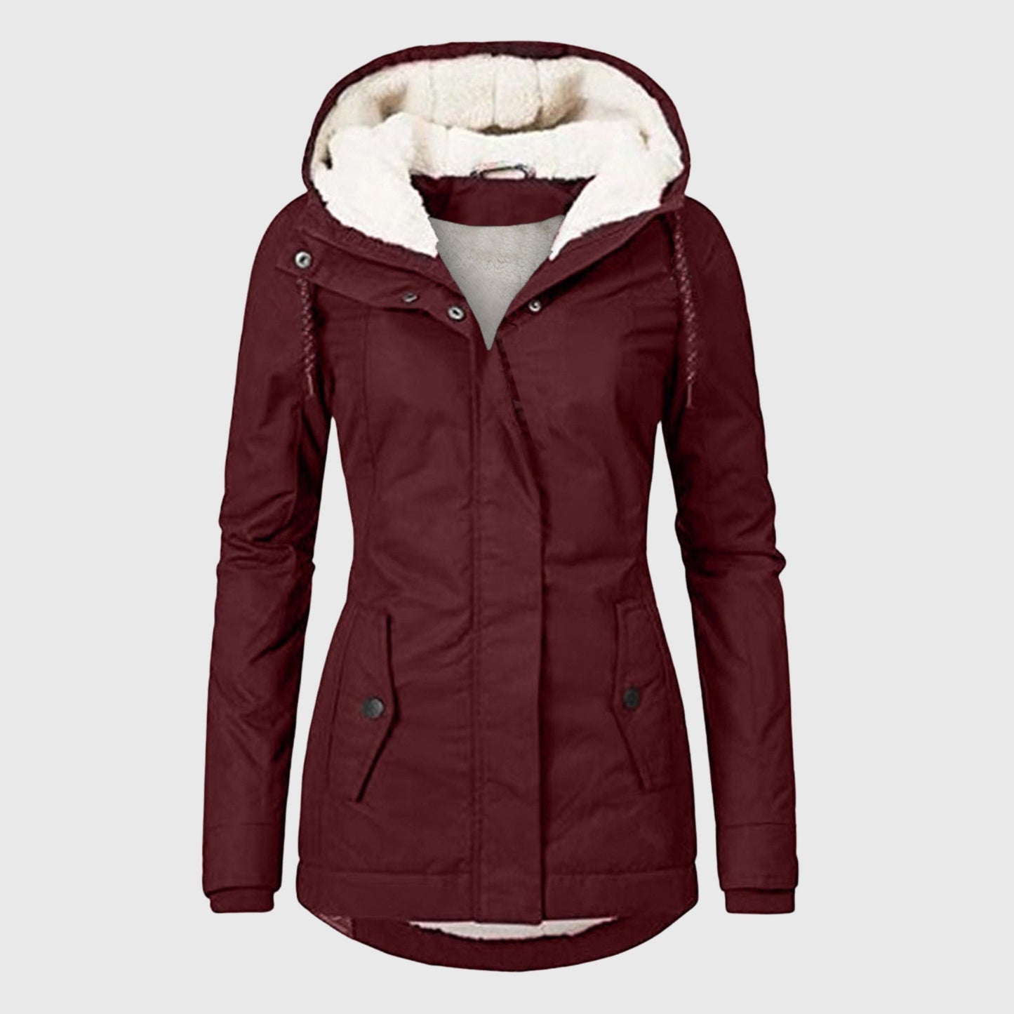 Claire | Winter Jacket with Faux Fur Lining