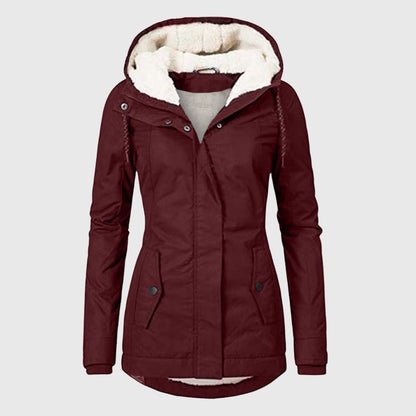 Claire | Winter Jacket with Faux Fur Lining