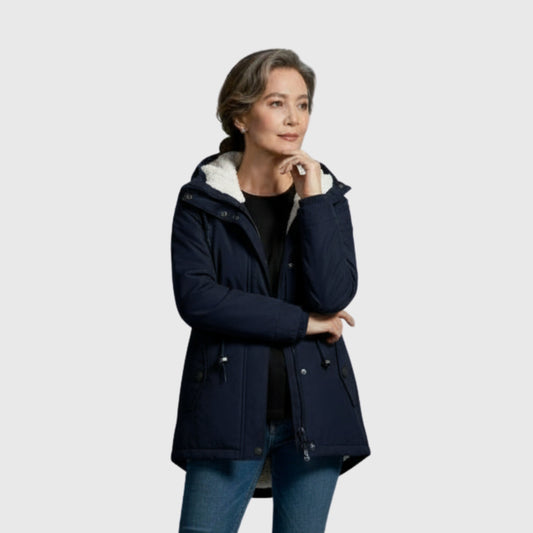 Claire | Winter Jacket with Faux Fur Lining