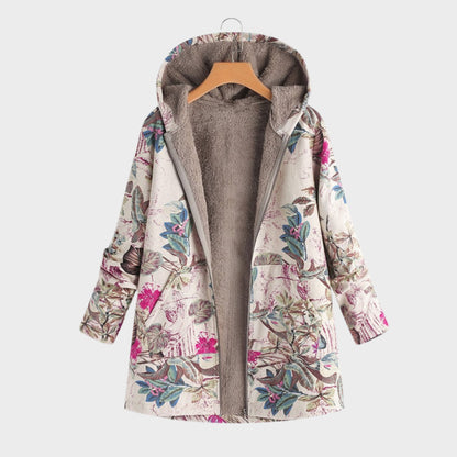 Lilou | Floral Fleece Jacket
