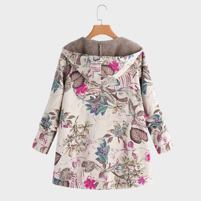 Lilou | Floral Fleece Jacket