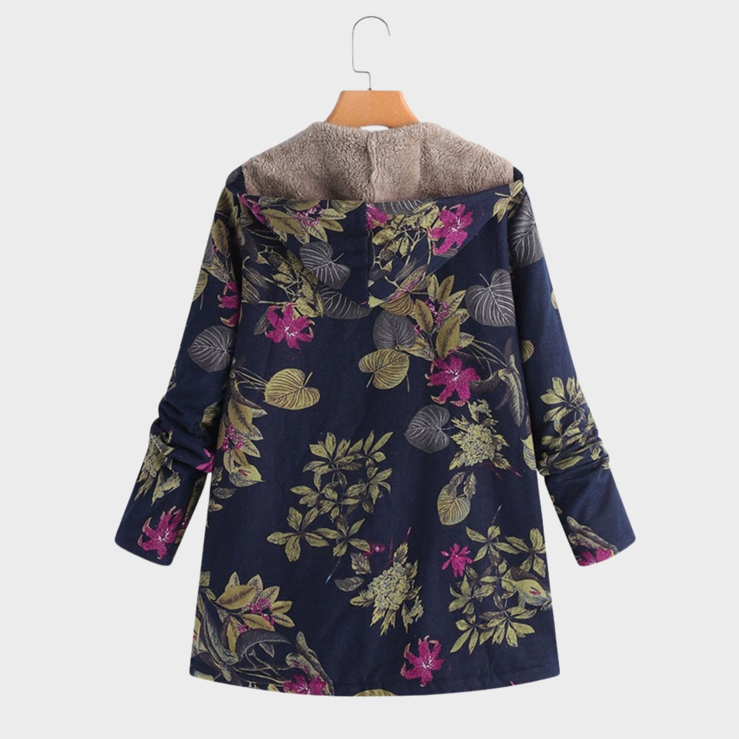 Lilou | Floral Fleece Jacket
