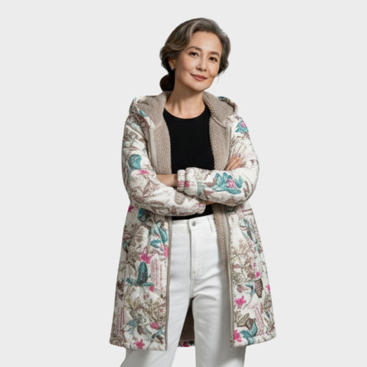 Lilou | Floral Fleece Jacket