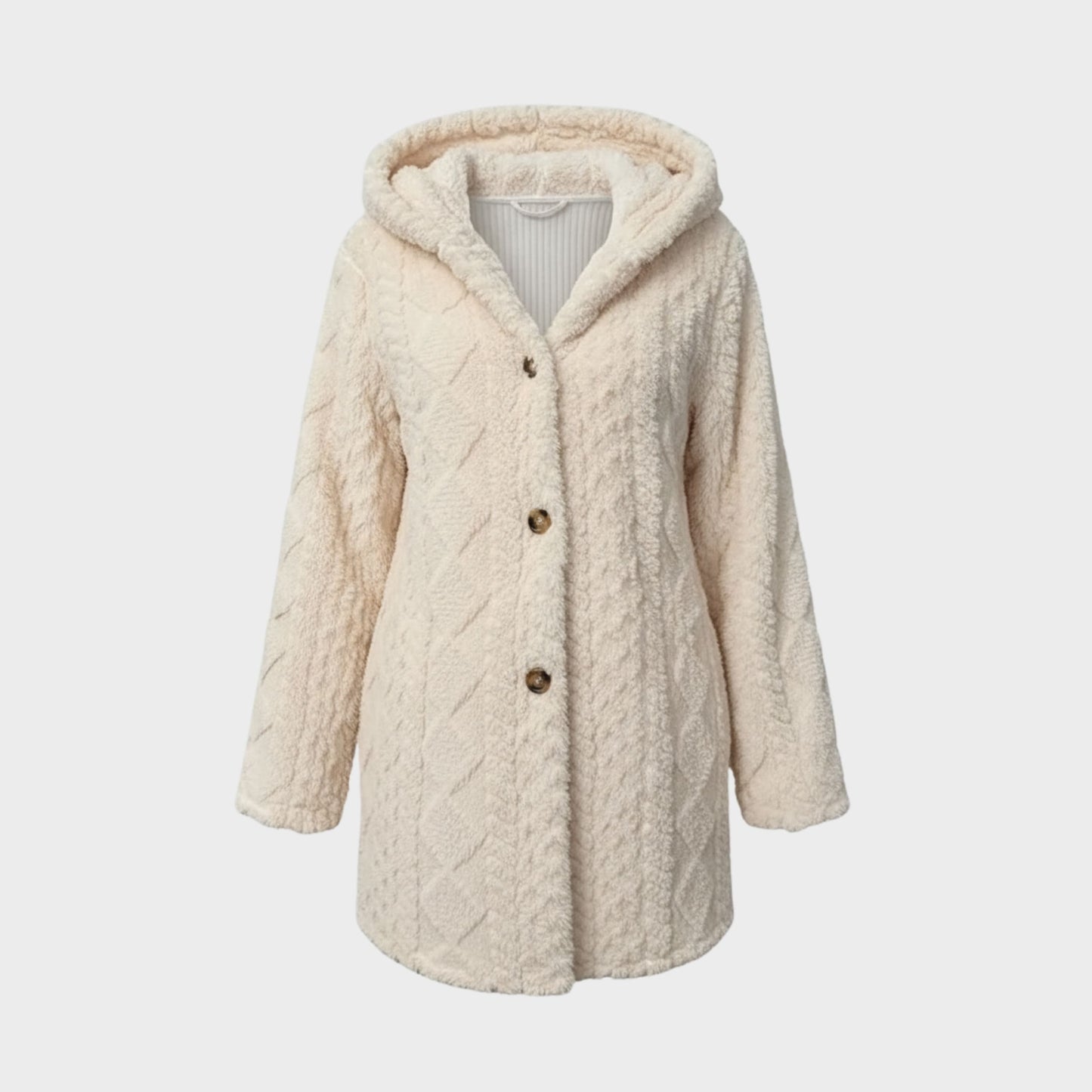 Kylie | Cosy Button Cardigan Jacket