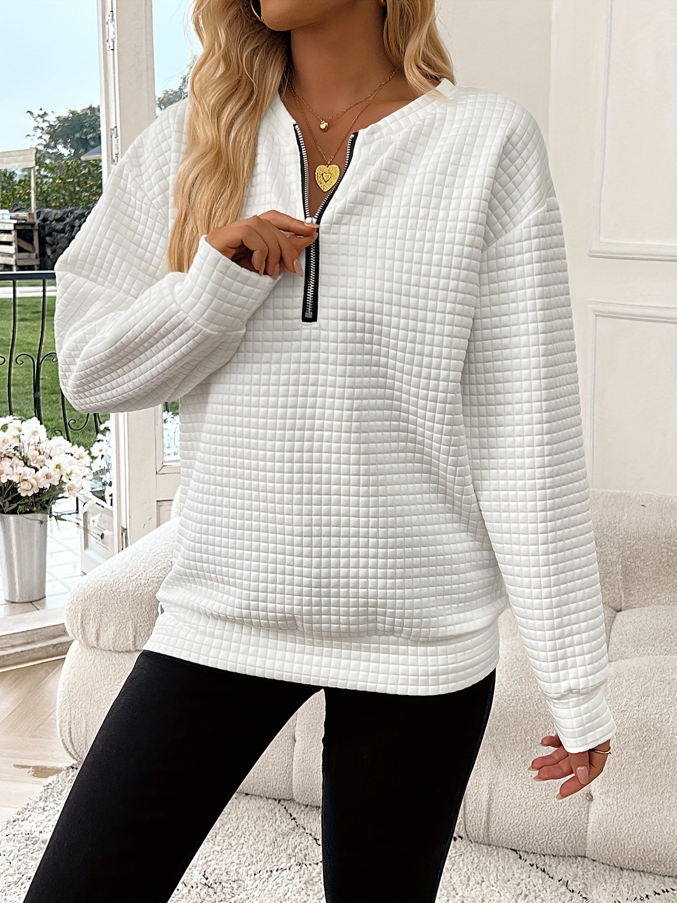 Lydia | Women's Structured Zip Jumper