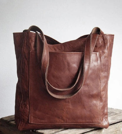 Elysia | Classic Leather Tote