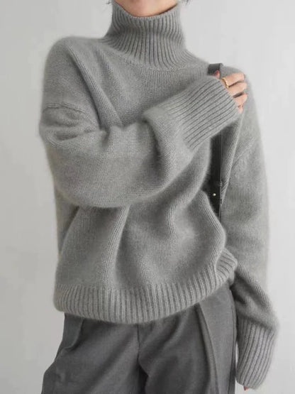 Isabella | High Neck Cashmere Jumper