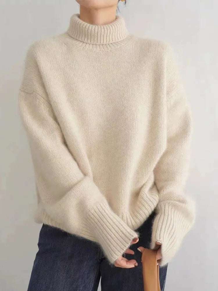 Isabella | High Neck Cashmere Jumper