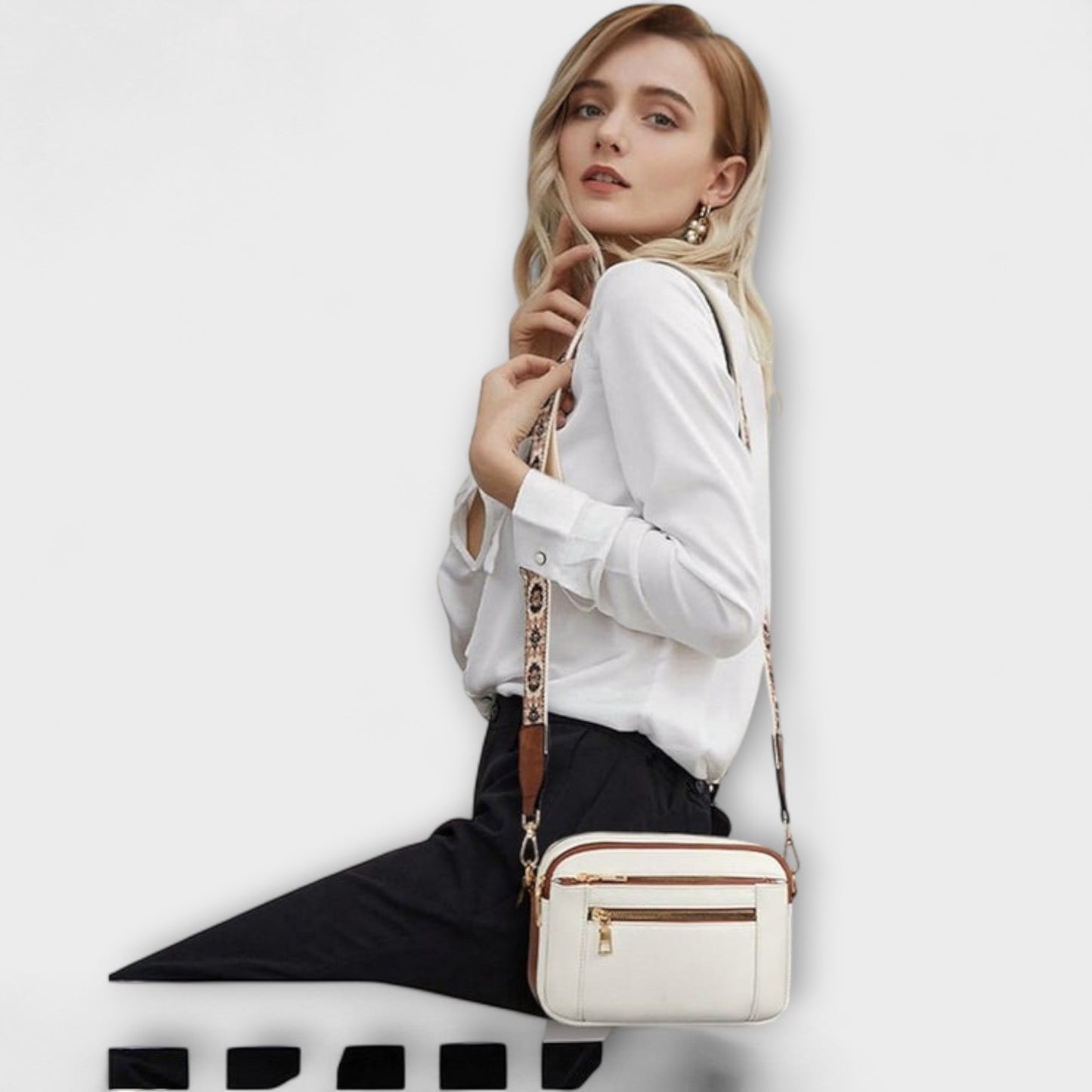 Bella | Elegant Leather Shoulder Bag