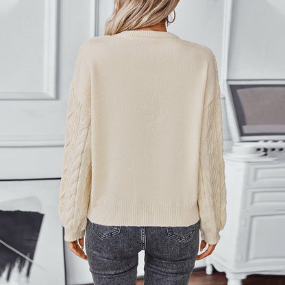 Evelyn | Women's Classic Cable Knit Sweater
